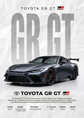 sport Toyota GT Concept Car