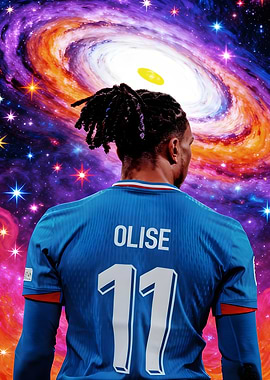 Footballer in Space