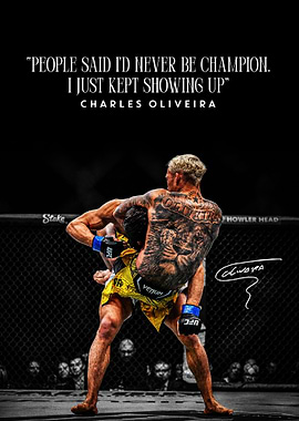 Charles Oliveira UFC Champion Quote