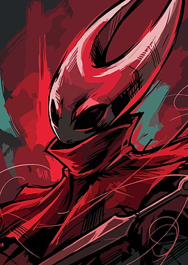 Hornet Princess of Hallownest - Abstract Silk