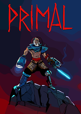 Primal Character with Sci-Fi Gear