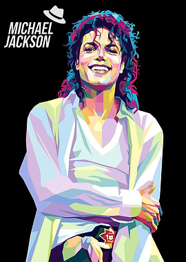 Michael Jackson Pop Art Portrait