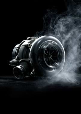 Turbocharger with Smoke