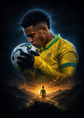 Estevao Willian landscape football