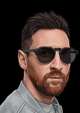Lionel Messi Portrait