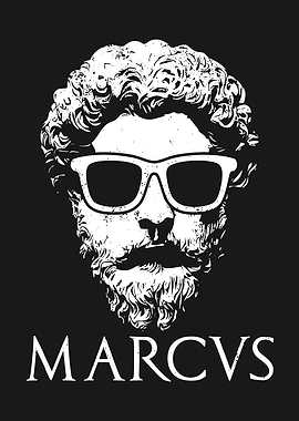 Marcus Aurelius with Sunglasses