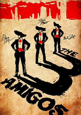 The Three Amigos Movie Poster