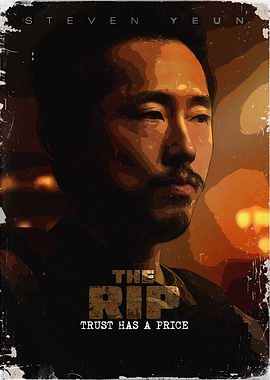 Steven Yeun The Rip Movie Poster