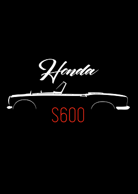 Honda S600 Convertible Silhouette