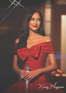 Kacey Musgraves in Red Dress