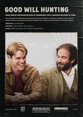Good Will Hunting Movie Poster