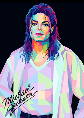 Michael Jackson Pop Art Portrait
