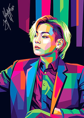 Jungkook Pop Art Portrait