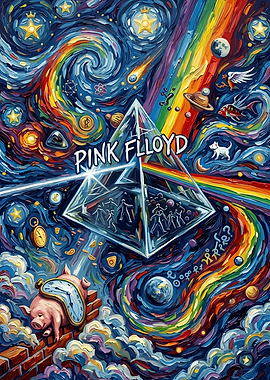 Pink Floyd Dark Side of the Moon Art