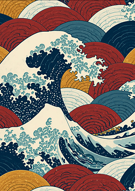 Great Wave Pattern