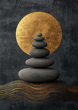 Zen Stones and Golden Sun