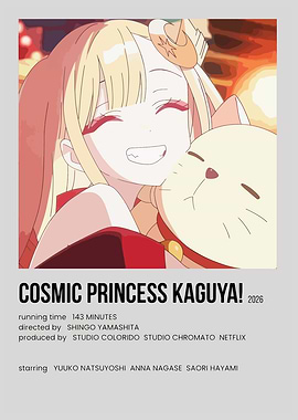 Cosmic Princess Kaguya Anime Poster