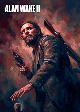 Alan Wake II Game Art