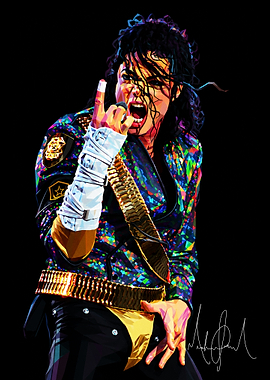 Michael Jackson Performing