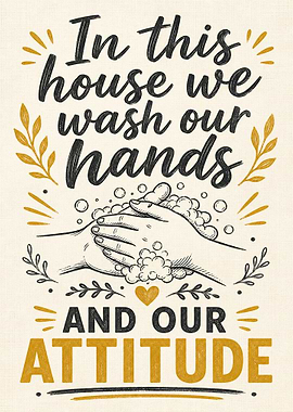 Wash Your Hands and Attitude