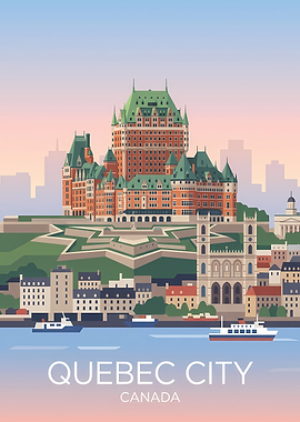 Quebec City Skyline