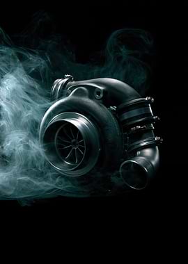 Turbocharger with Smoke