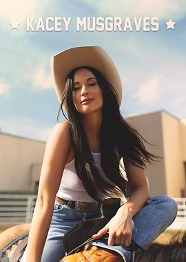 Kacey Musgraves on Horseback