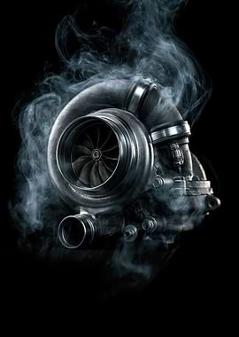 Turbocharger with Smoke