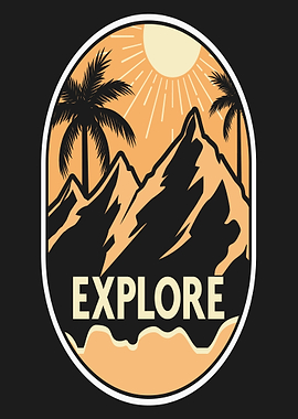 Explore Mountains And Palm Trees