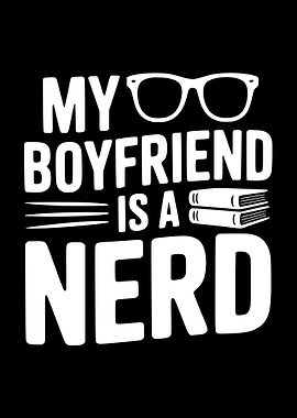 My Boyfriend is a Nerd Text Art