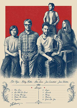 Maroon 5 Band Poster
