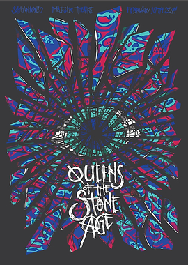 Queens of the Stone Age Concert Poster
