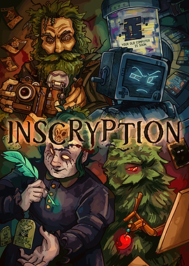 Inscryption Card Game Illustration