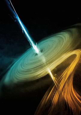 Black Hole Jet and Accretion Disk