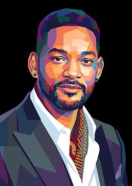 Will Smith Pop Art Portrait