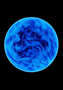Blue Planet in Space
