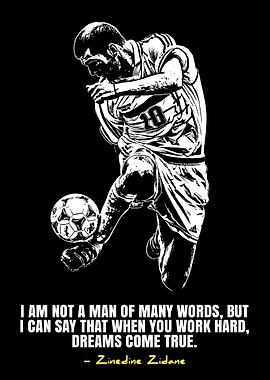 Zinedine Zidane Motivational Quote