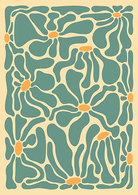 Abstract Floral Pattern