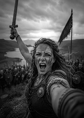 Boudicca Selfie Portrait