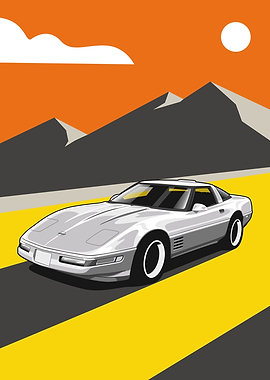 Corvette C4 Midnight