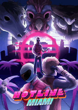 Hotline Miami Game Art