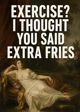Exercise? I Thought You Said Extra Fries