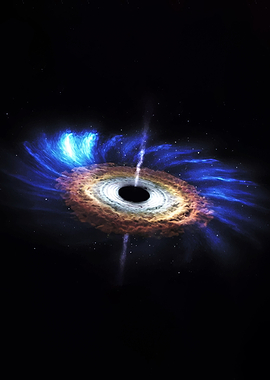 Black Hole with Accretion Disk and Jets