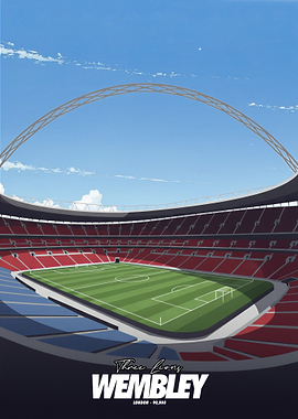 Wembley Stadium Illustration