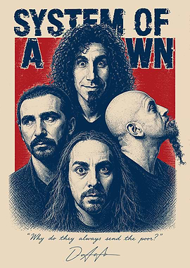 System of a Down Band Portrait
