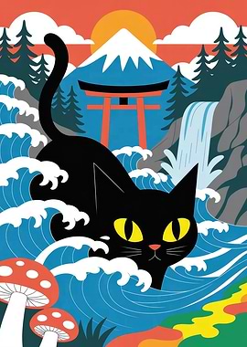 Black Cat in Japan