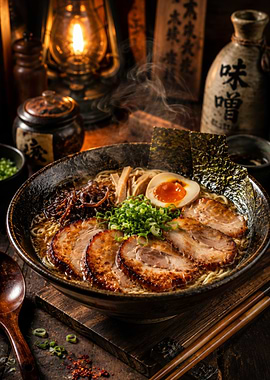 Steaming Bowl of Ramen