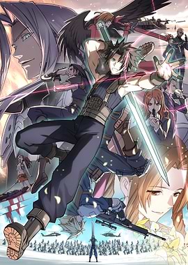 Final Fantasy VII Compilation Art