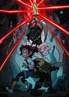 The Owl House Characters in Action