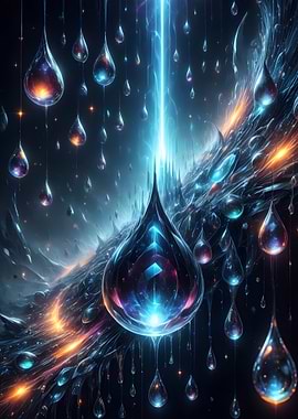 Cosmic Raindrops